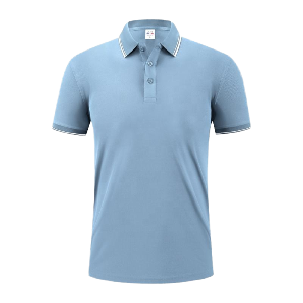 Men's High Quality Quick Dry Golf T-Shirt Custom Brand Solid Color Plain for Polo Loose Fit Knitted Plus Size Factory Supply