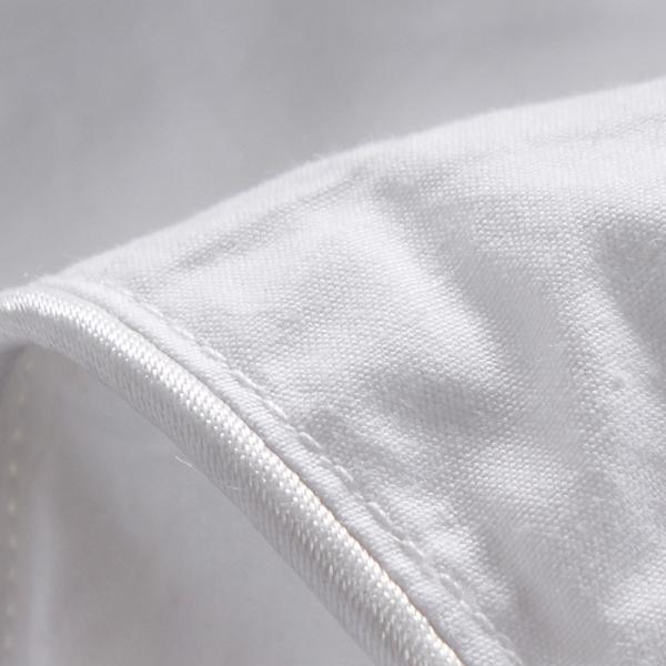 Luxury White Hotel Style Quilt Custom Size Hotel Plain Quilt Sets 100% Cotton