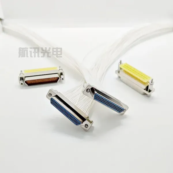 J30j-66zkp 66 Pin Rectangular Connector with Wire, Female Socket, Aviation and mili-tary Use.