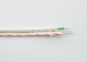 Buy cheap Solid / Single Conductor K Type Thermocouple Cable 24AWG ANSI IEC Standard product