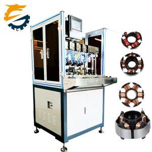 DC Cooler Fan Automatic Motor Winding Machine with Line Type Precision of 0.01