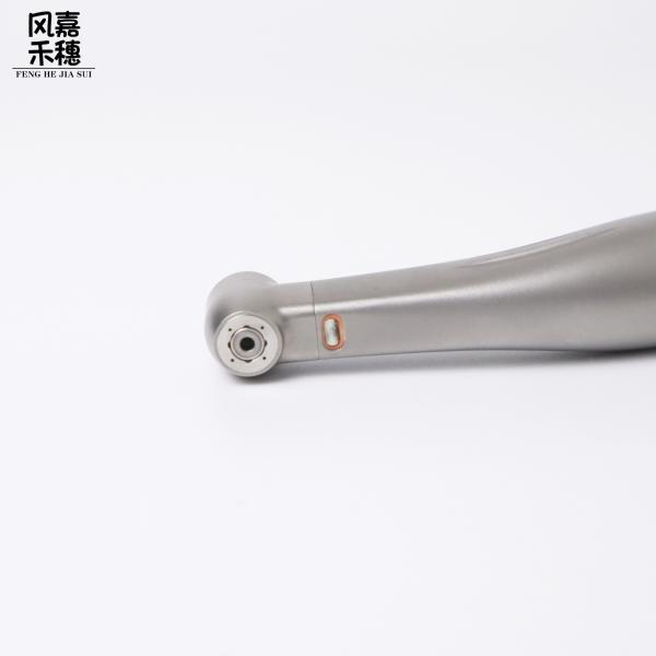 Silver Dental Low Speed Handpiece Precision Push Button Standard Head