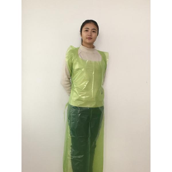 Clear HDPE LDPE Disposable Protective Apron Pacakge On Roll Fluid Prevention