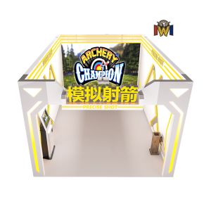 Physical Archery Arcade Real Bow + Arrows For Arcade Center