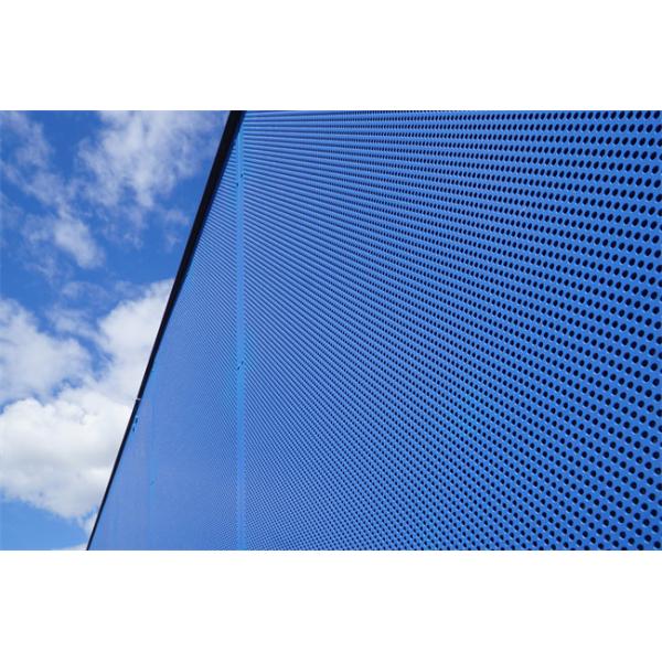 Galvanneal Architect Perforated Metal Sheet Decorative Punching