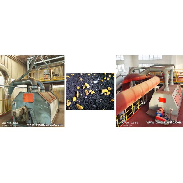 Casting screening and crushing equipment