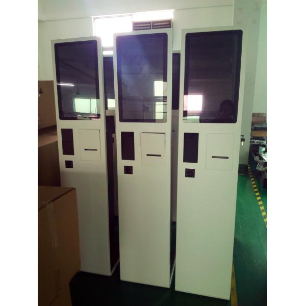 Interactive Self Order Machine , Touch Screen Kiosk With Printer