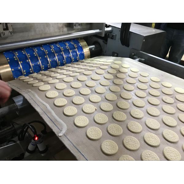 Small Model 400 MM Biscuit Making Machine Small Capacity Biscuit Production Line