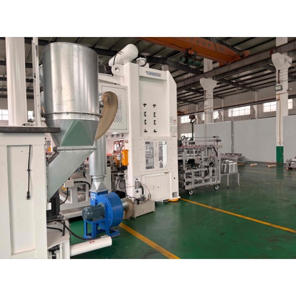 Aluminium Foil Container Making Machine 80T H Frame Automatic Stacking & Counting System Integrated