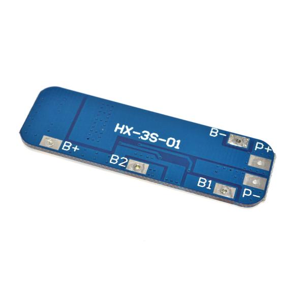 Factory Outlet Blue Color 10A Charger Protection Board For 18650 Li-ion lithium Battery Cell Weight 15g