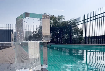 Customized Swimming Pools Durable Above Ground Acrylic Pool with Epic Functionality