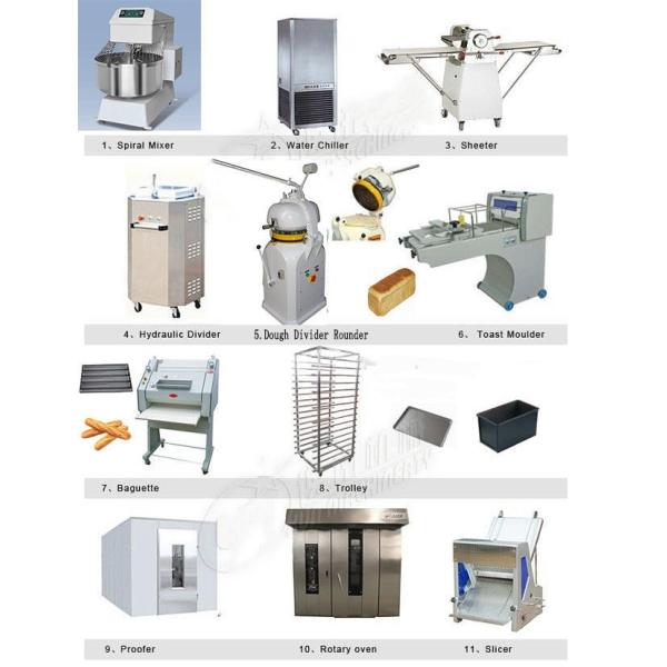 Industrial Dough Mixer For Bread Processing Line Stainless Steel Bread Dough Mixer Machine Bread Flour Mixer Machinery