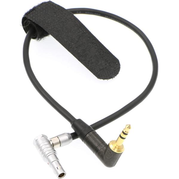 12 Inches TRS Audio Cable 5 Pin Lemo To Jack 3.5Mm For Z CAM E2 Camera