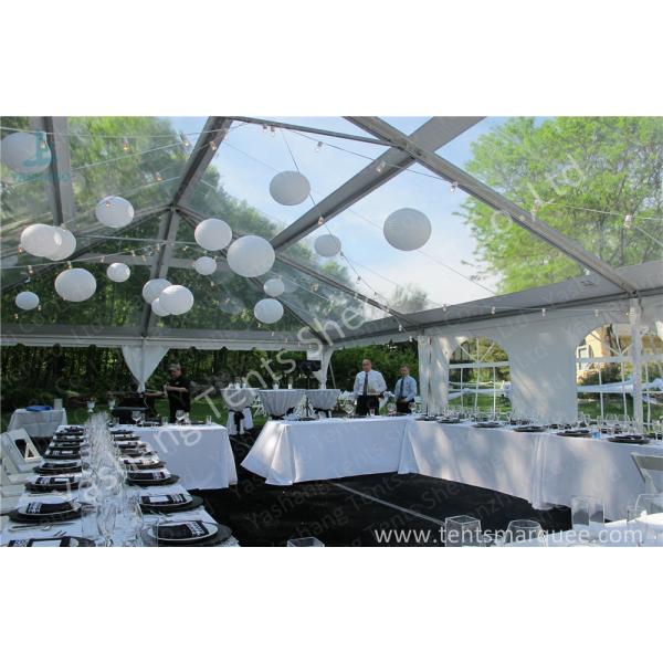 Grey Temporary Tent Structures Outdoor Storage Canopy 100km/h Wind Load