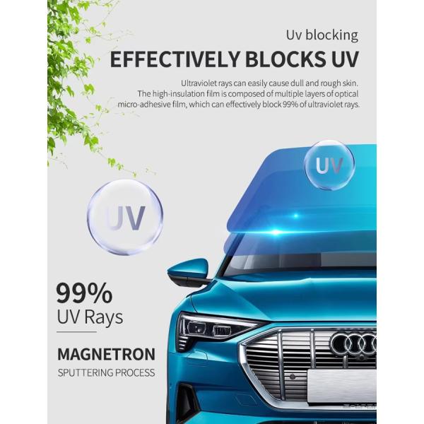 VLT75% High Performance Windshield Sticker Color Shift Chameleon Vehicle Tint Film