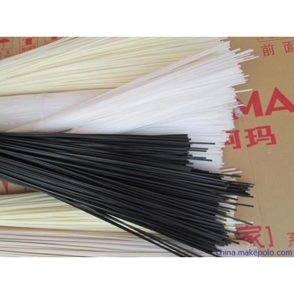 PVC PPC PE ABS plastic hand welding rod making machine/production line