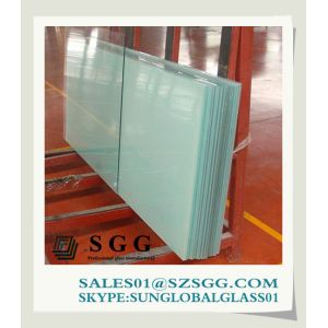 China Round Laminated Glass Railing on sale