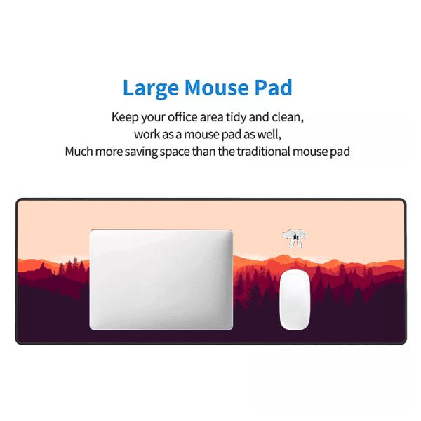 Sublimation Forest Comic Desk Rubber Computer Mouse Pads With Custom Logo in and Stock