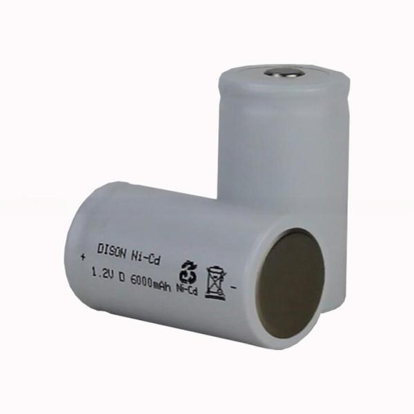 -40C Low Temperature Rechargeable NiCd D KRH33/62 1.2V 5Ah Battery Cells