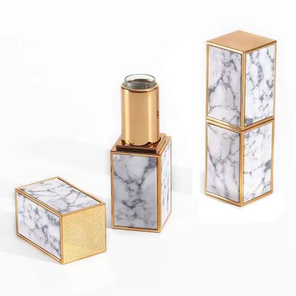 Luxury Lip Balm Plastic Tube Custom Lipstick Tubes Plastic Packaging For 5ML Mini Lip Lipstick Tube