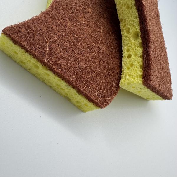 Wood Pulp Cotton Cleaning Cloth in use on kitchen surfaces