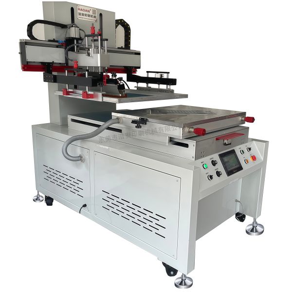 Servo Semi Automatic Flat Screen Printing Machine operational view