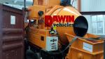 DJBT30 LOVOL Diesel Power Hydraulic Concrete Mixer with Pump 30 cubic meter per