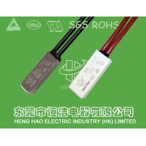 Motor Thermal Protection Device , Manual Reset Bimetallic Thermal Sensors