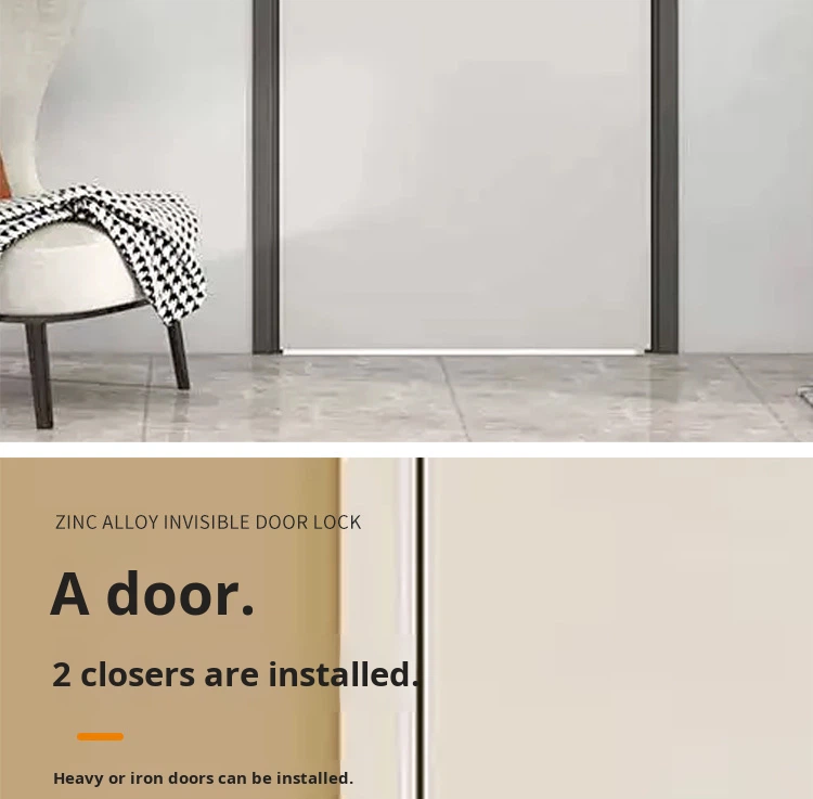 Iron Automatic Door Closing Spring Hinge 90 Degree Positioning Door Closer Wooden Door Model 03 2.5mm Thickness Xiongfeng Modern