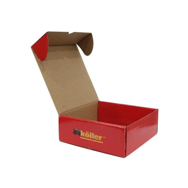 Durable Corrugated Paper Box Eco Friendly Recycled Material IOS9001 Approval