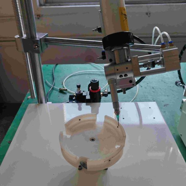 150W Adhesive Dispensing Robot 50Hz - 60Hz Gluing Dispenser For LED High Bay Light Gluing Process