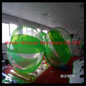 Buy cheap CE certificate durable 2M TPU0.8 Colorful Water Walking Ball with German zip use in shopping mall product