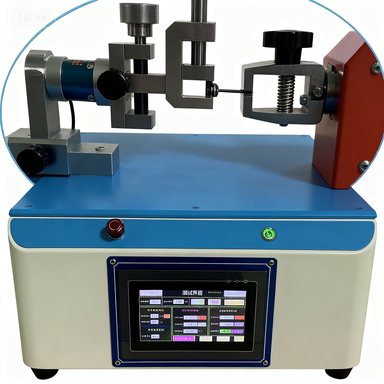 HUAKAI Zipper Torque Tester Bidirectional Torsion Pull Tab Resistance for Test Equipment Luggage Garment Zipper Quality Control