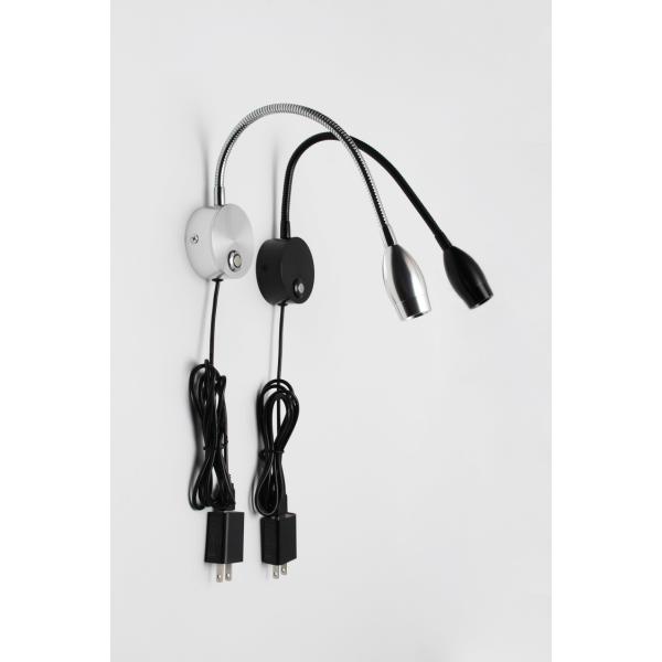 Dimmable touch switch bedside reading light/hotel reading wall light with usb cable/led headboard light