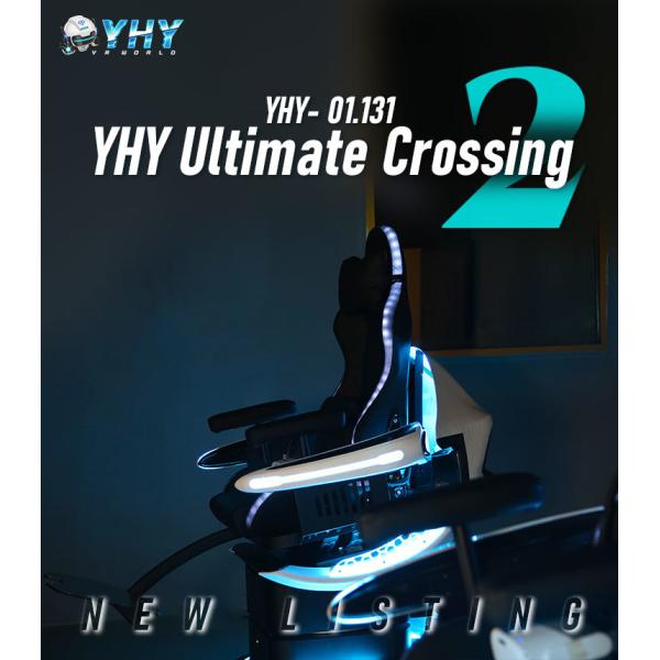 Roller Coaster Rotating 9D Vr Flight Game Degree Full Motion Single Seat 360 Degrees Chair