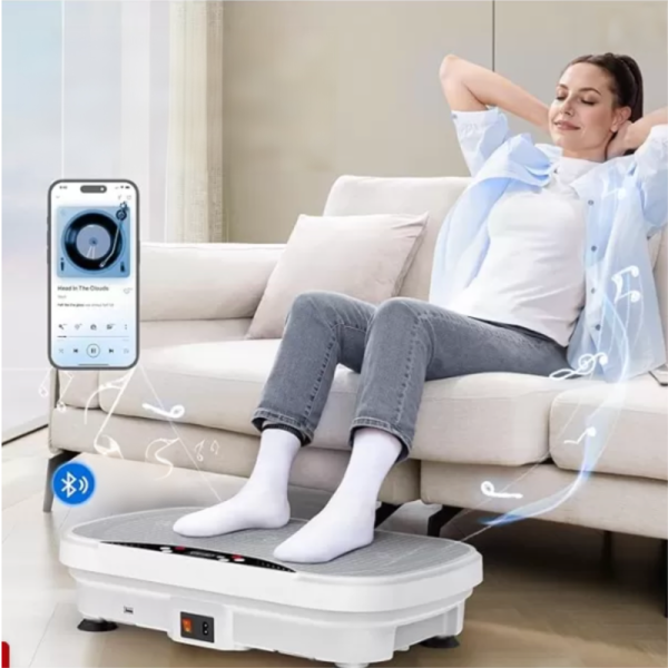 Multi-Color LED Vibration Plate front view