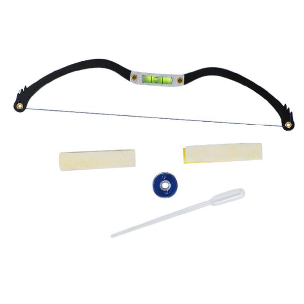 Alloy Horizontal Bead Mapping Ruler Line Mark Ruler Positioning With String And Cotton