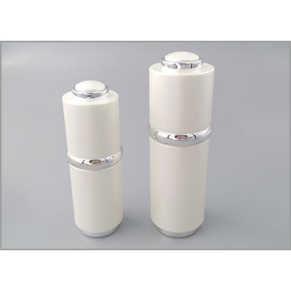 White 50ml Cosmetic Packaging Set Eco Dropper Bottle Press Pump Jar