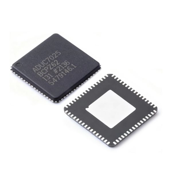 ADUC7025BCPZ62 ARM Microcontroller MCU with 62 kB Flash Memory 41.78 MHz Clock Frequency and 30 I/O for Precision Analog Applications