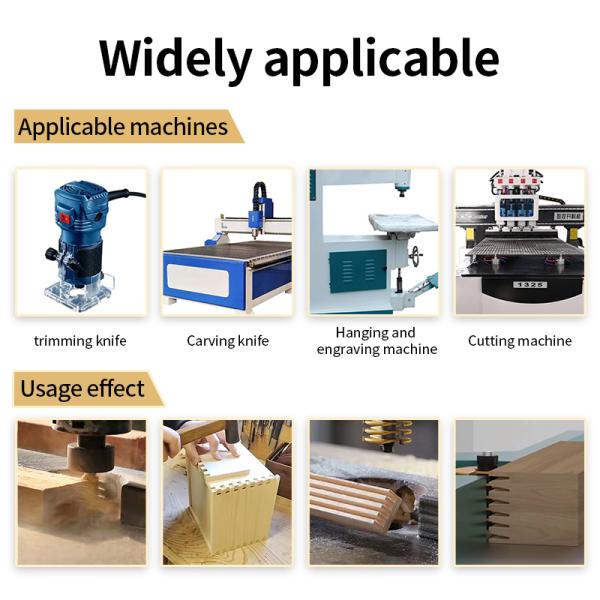 Fresas Para Madera Finger Woodworking Tool Finger Joint Milling Cutter Box Joint Multi 3 Teeth Router Bit