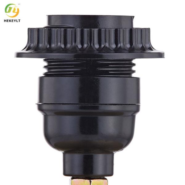 14.5" Tripod Metal Body Bedside Table Lamp White Feather