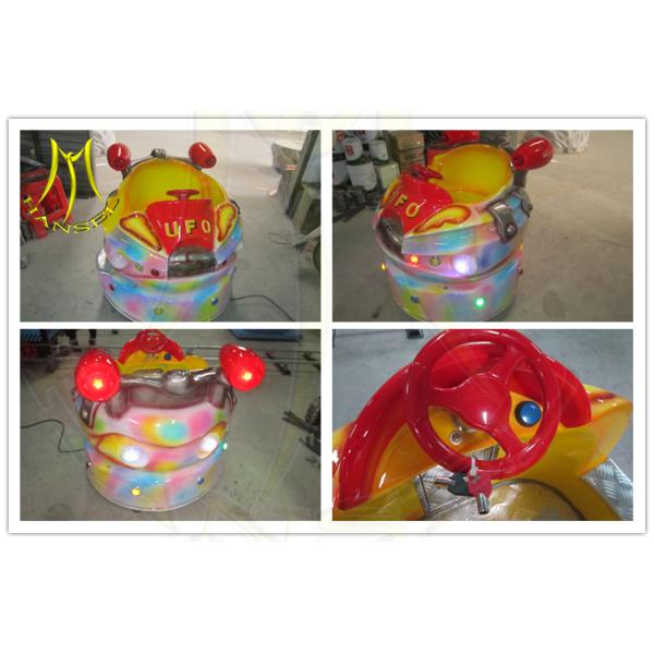 Hansel funny coin operated game machine used kiddie ride on UFO ride