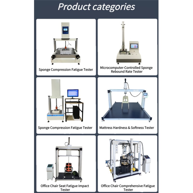 Foam Sponge Compression Fatigue Testing Machine Sponge Indentation Hardness