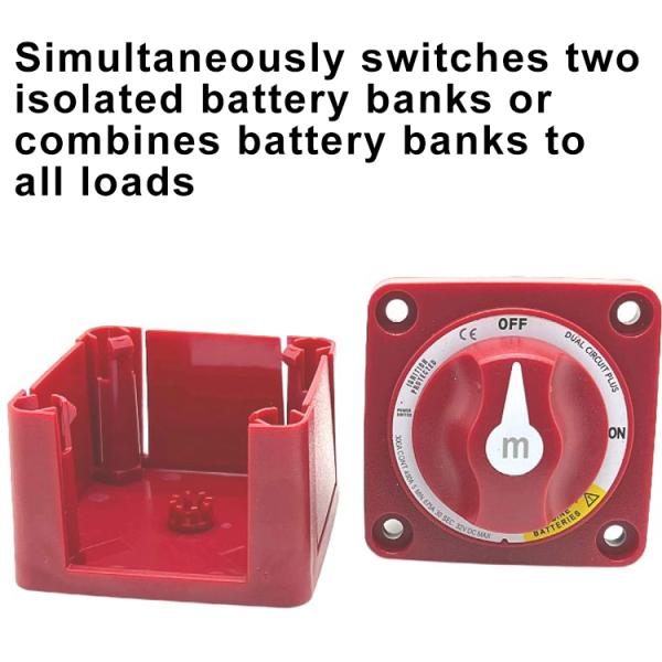 RV Yacht Marine 6011 M Series 300A Main Battery Power Switch