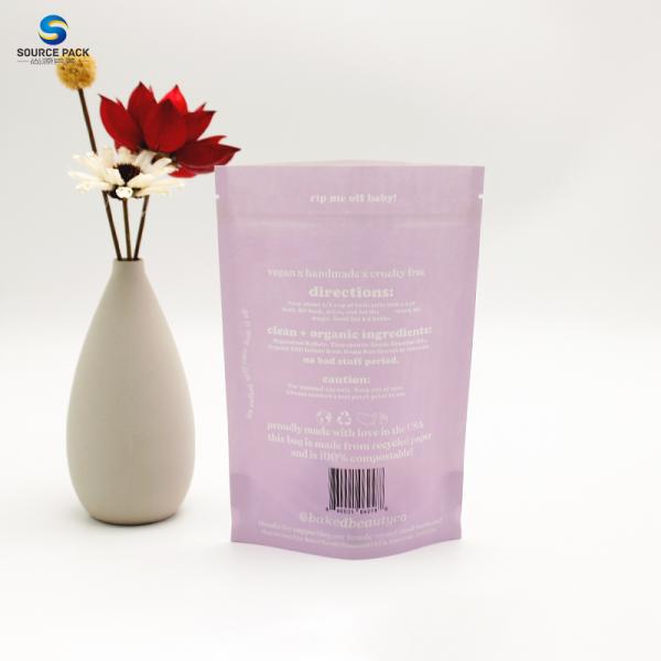 New Arrivals CBD Weed Packaging 100% Biodegradable Package Bag for Marijuana