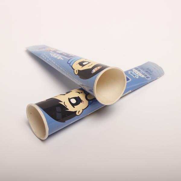 Compost Personalized Paper Ice Cream Cups Degradable Custom Printed