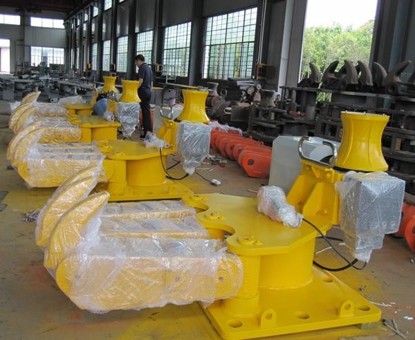 Pneumatic/Hydraulic Control Harbour Type Pneumatic Release Disc Towing Hook
