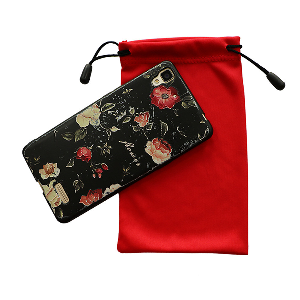 Buy cheap Dustproof Microfiber Cell Phone Pouch Protective Bag 170-280gsm With Soft Lining product