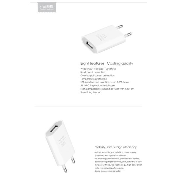 SDL Power Adapter USB Charger Wall Plug for Mobile Tablet M51
