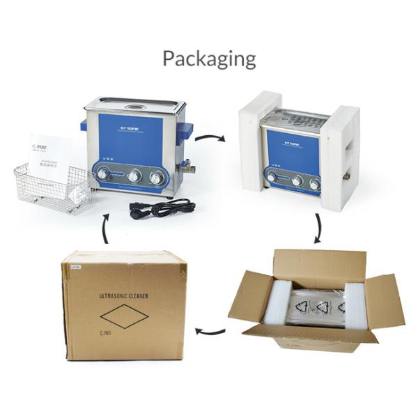 GT P Series Manual Ultrasonic Cleaner 9L Power Adjustable SUS304 Tank